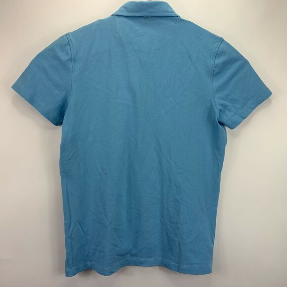 Tailorbyrd Mens Classic Pique Contrast Collar Polo Shirt Blue S - Picture 2 of 4